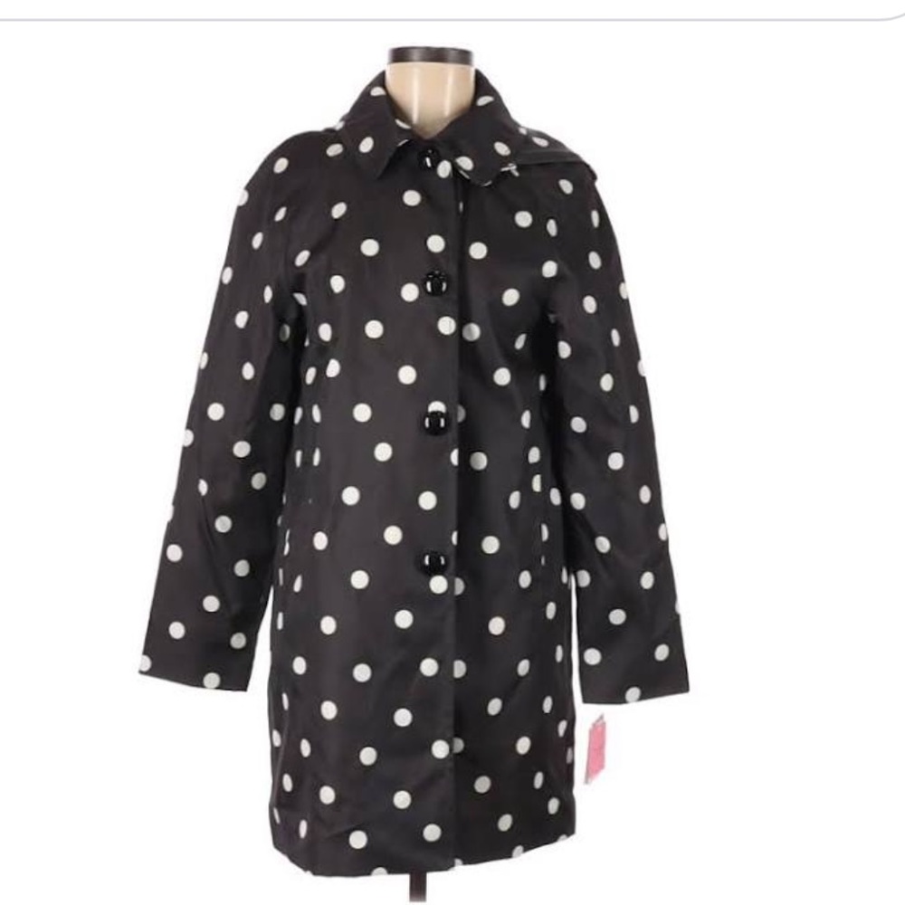 COPY - Kate spade polka dot rain jacket